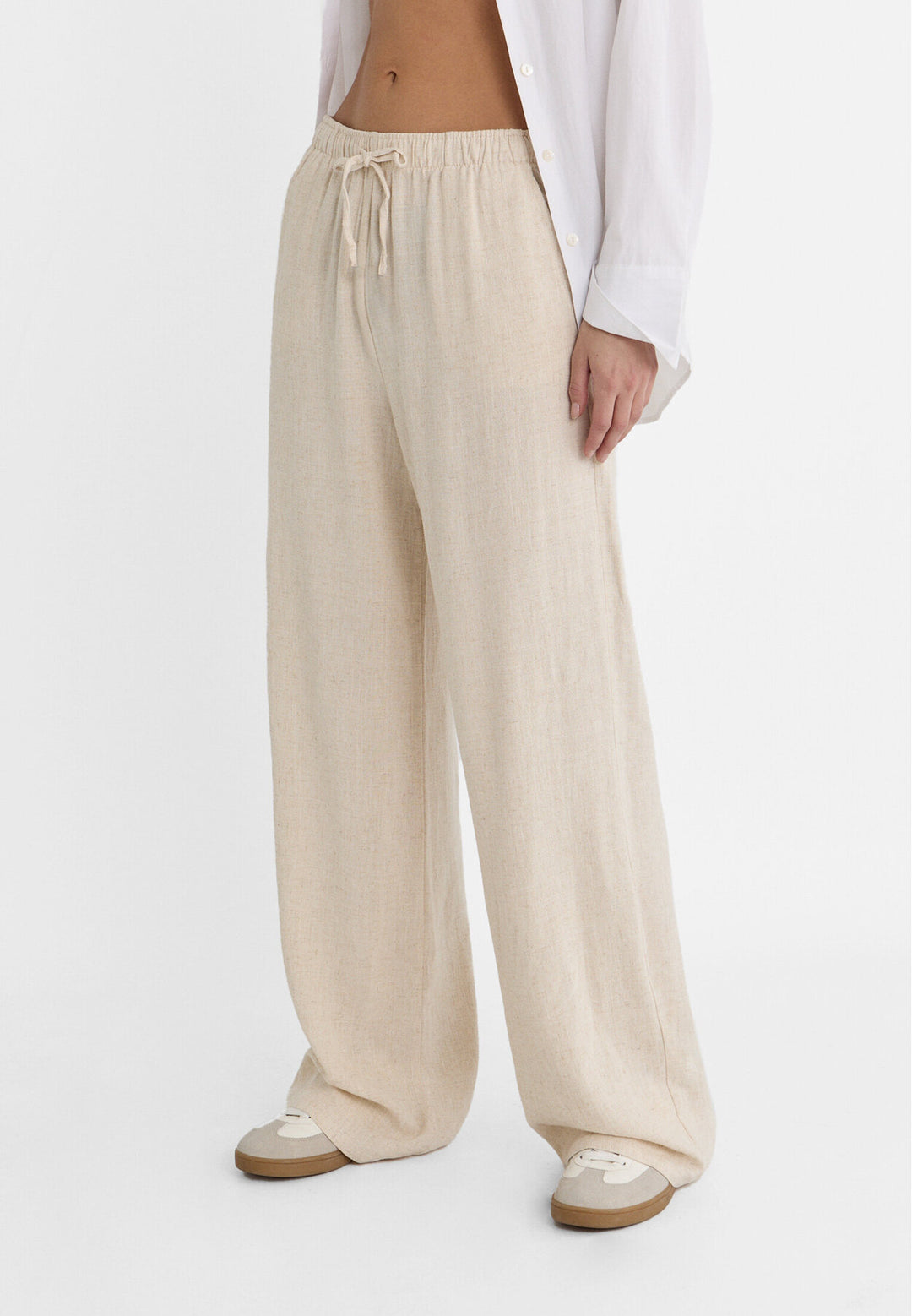 Allegra Loose-fit Linen Pants