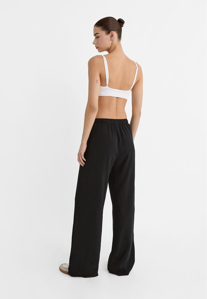 Allegra Loose-fit Linen Pants