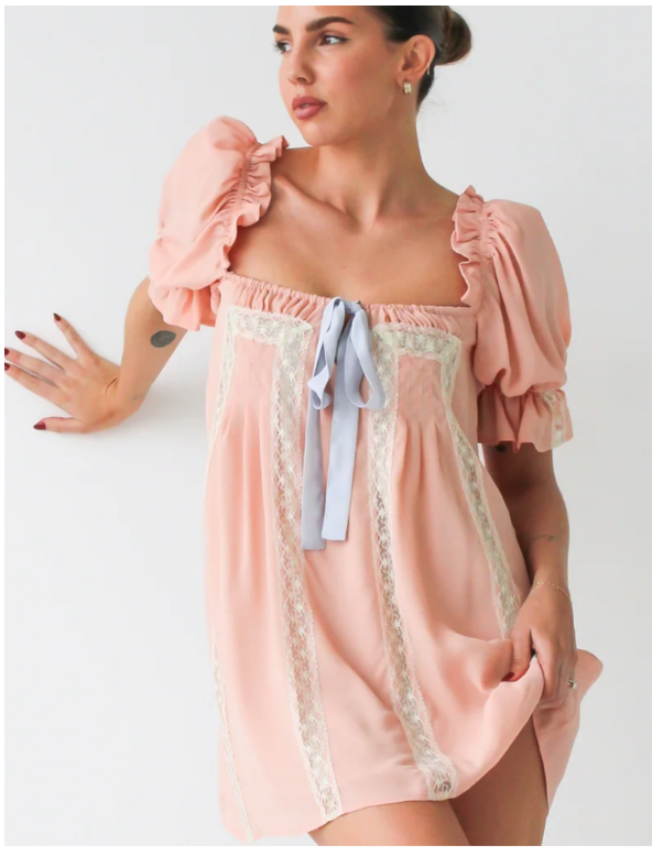 Amelia Heirloom Mini Dress