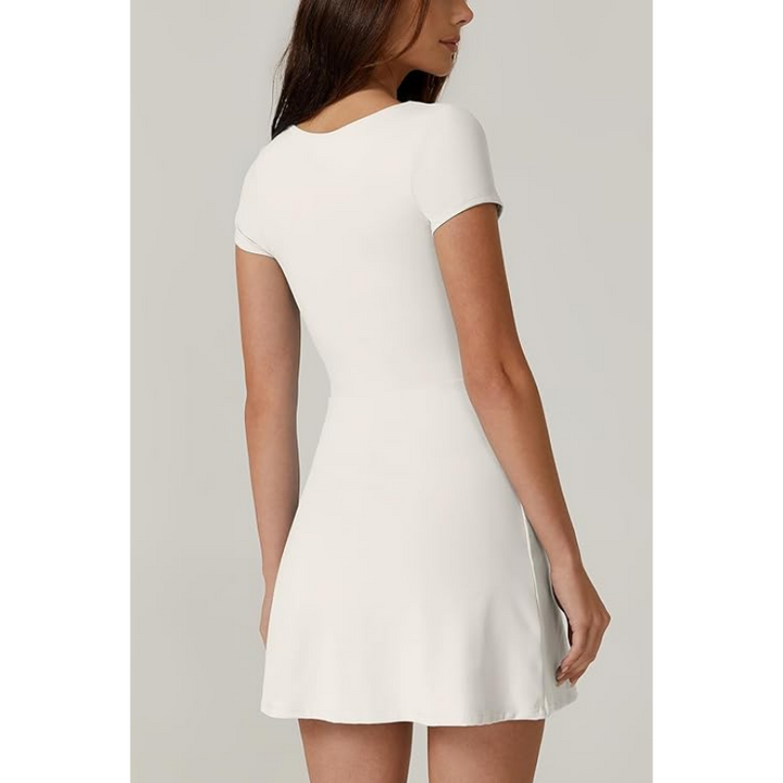 Ashley Square Neck Tennis Dress